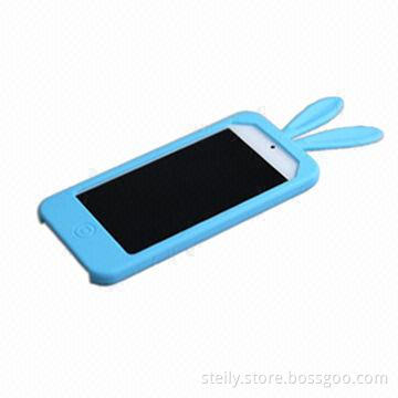 Lovely Rabbit Design Silicone Cover for iPod Touch 5